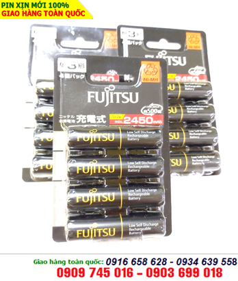 Pin sạc AA Fujitsu HR-3UTHC (2B) -Min2450mAh- 1.2V _Made in Japan
